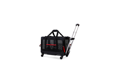 Portable Car Pet Luxury Trolley Bag: Travel in Style with Your Furry Friend