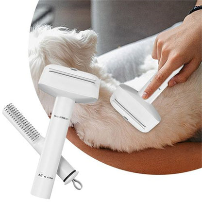 3-in-1 Pet Grooming Comb | Detangler, Slicker Brush, and Dematting Tool