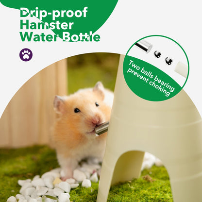 Drip-Proof Hamster Water Bottle |