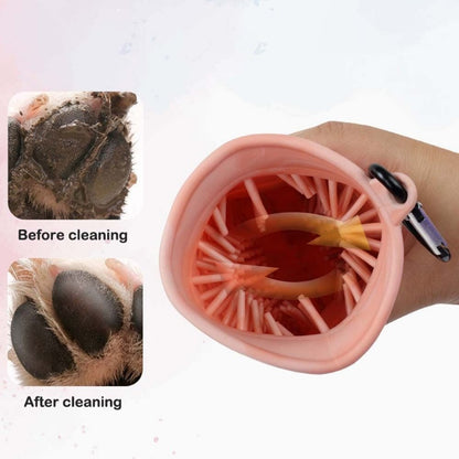 2-in-1 Dog Paw Cleaner Cup