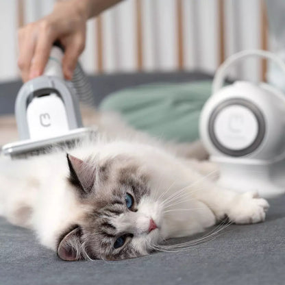 Smart Pet Shaver: Grooming Made Easy with Built-in Hair Removal