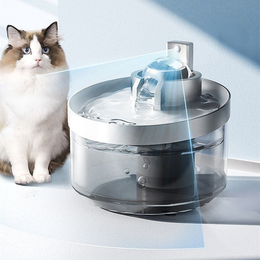 Wireless Induction Cat Water Fountain: Keep Your Feline Hydrated and Happy