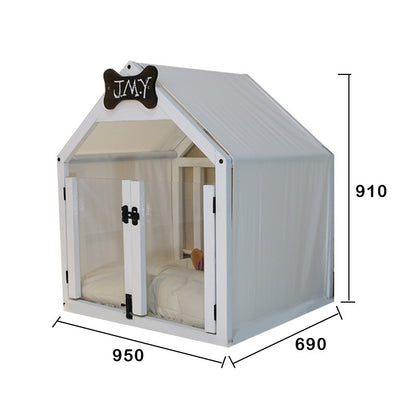 Premium Four-Season Dog House: Customizable and Easy to Clean