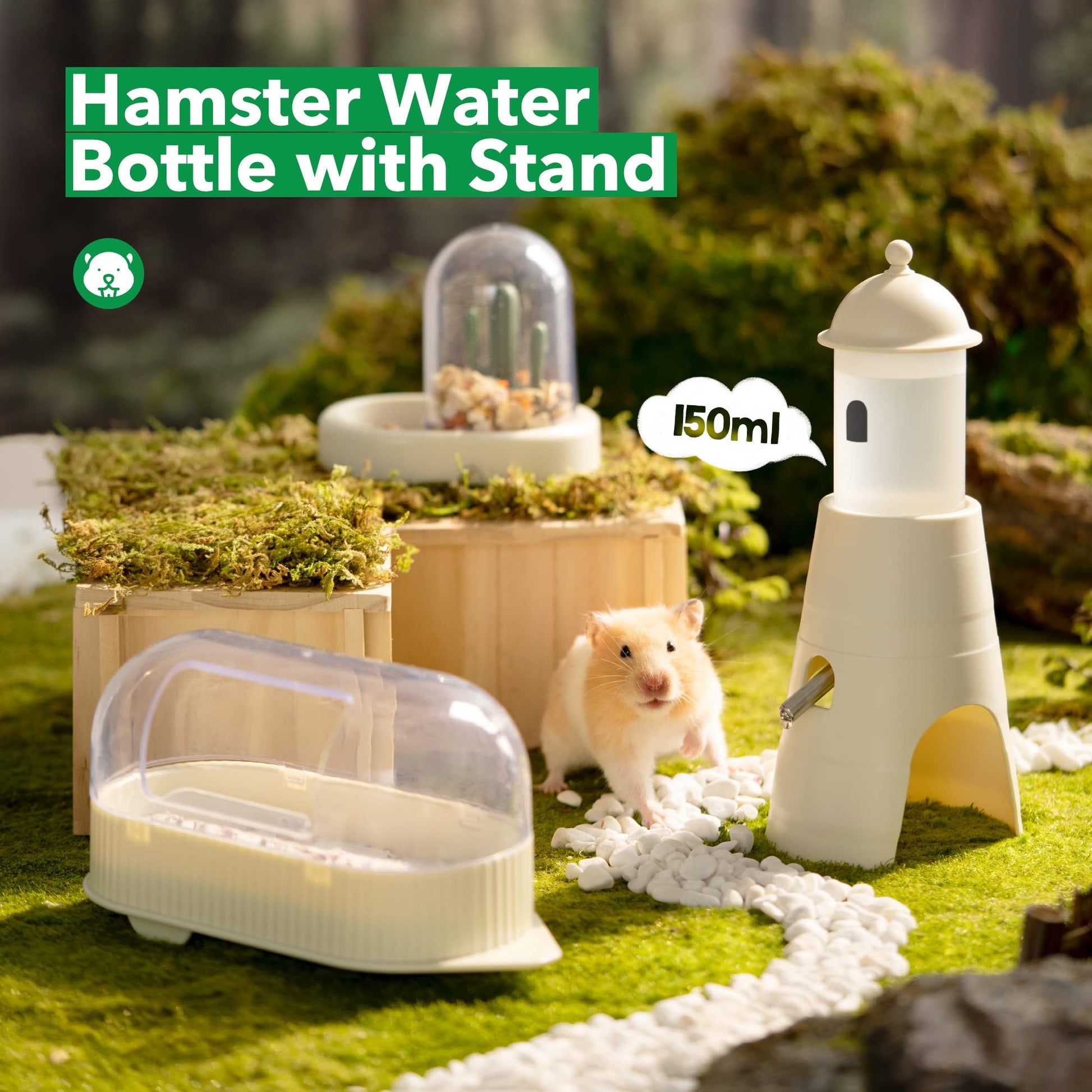 Drip-Proof Hamster Water Bottle |