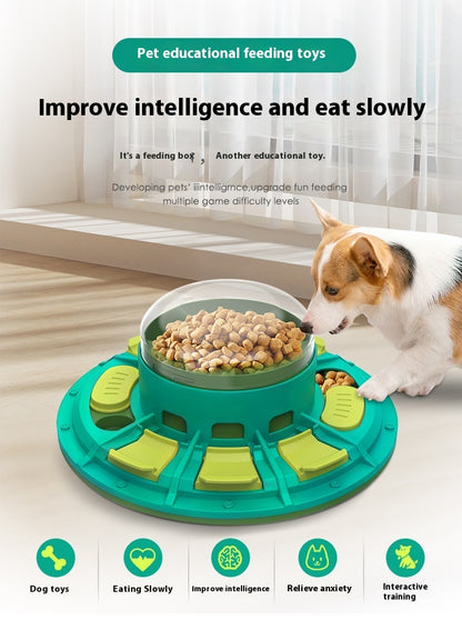 Luxury Premium Interactive Dog Puzzle Toy – Intelligent Slow-Feeder Design for All Breeds – Crafted from Durable, High-Quality Materials for Ultimate Pet Enrichment