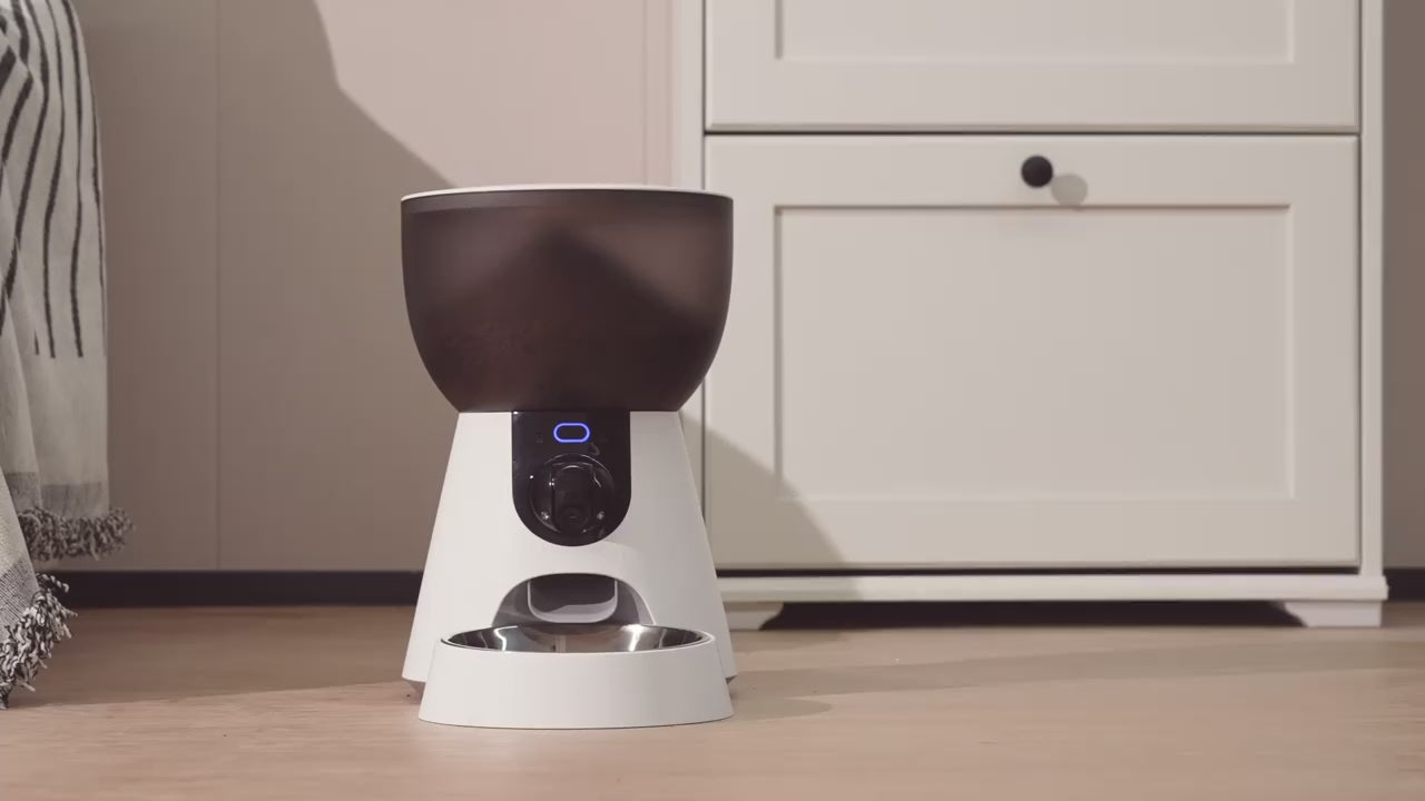 Load video: smart pet feeder